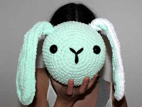 bally rabbit heads crochet pattern