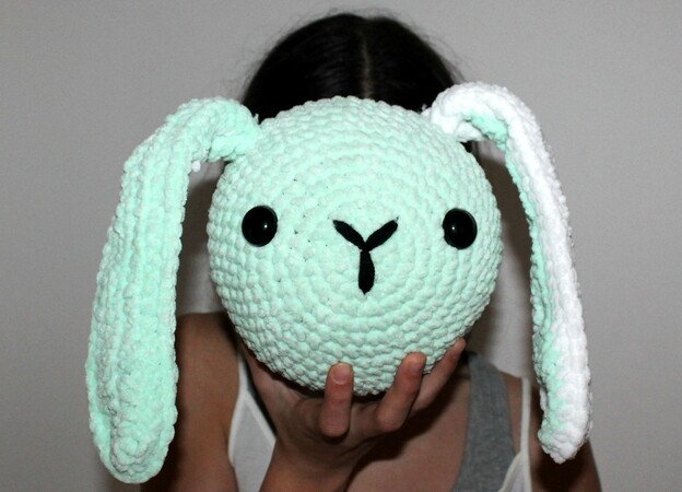 bally rabbit heads crochet pattern