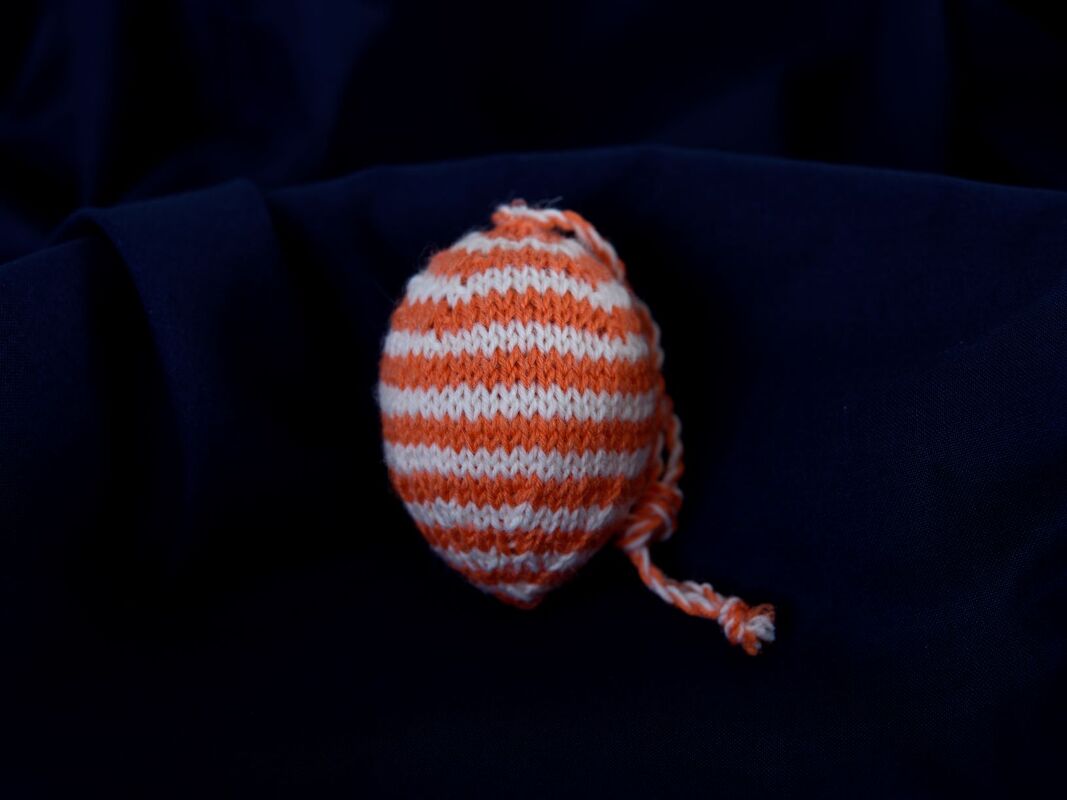 Anleitung: Ringelstreifen-Osterei