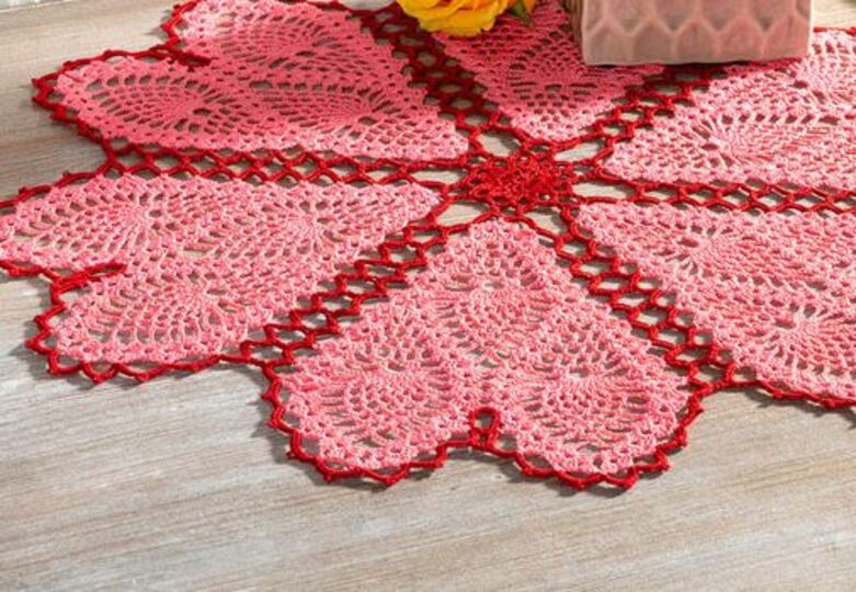 Deckchen Herzens-Angelegenheit häkeln