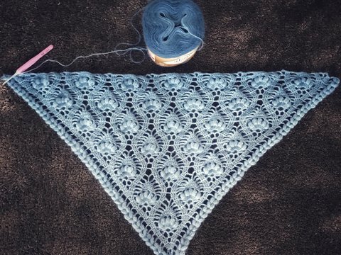 Häkeltuch "Heimatliebe"