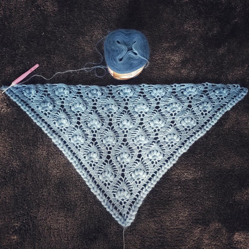 Häkeltuch "Heimatliebe" - Bild 3