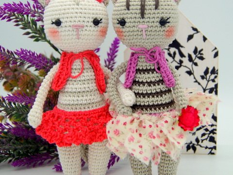 Häkelanleitung Katze Maya