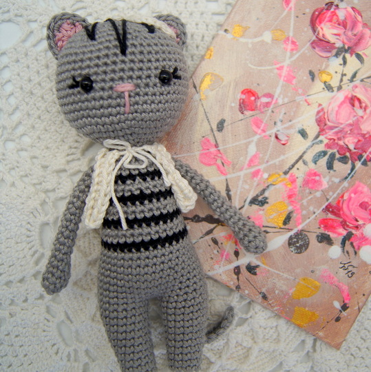 Häkelanleitung Katze Maya