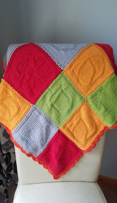 Pattern Baby Blanket Swiss card game deck - Image 7