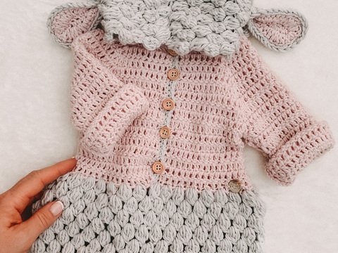 Baby Overall LÄMMCHEN