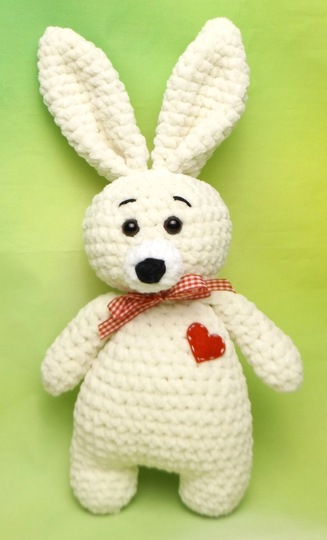 Häkelanleitung "Kuschel - Hasi"