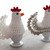Egg Cosy Hens “Retro” / Crochet Pattern