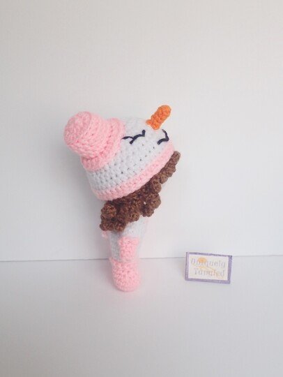 Pippa in Snowgirl Costume- Amigurumi PDF- English