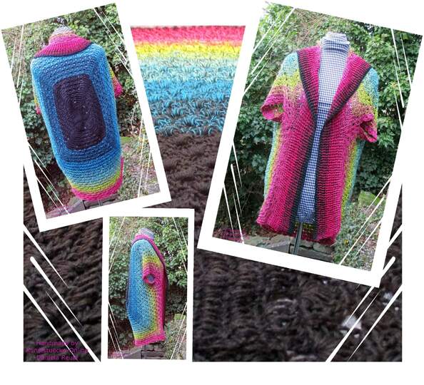 Weste Amanda häkeln Häkelweste Häkeljacke Jäckchen