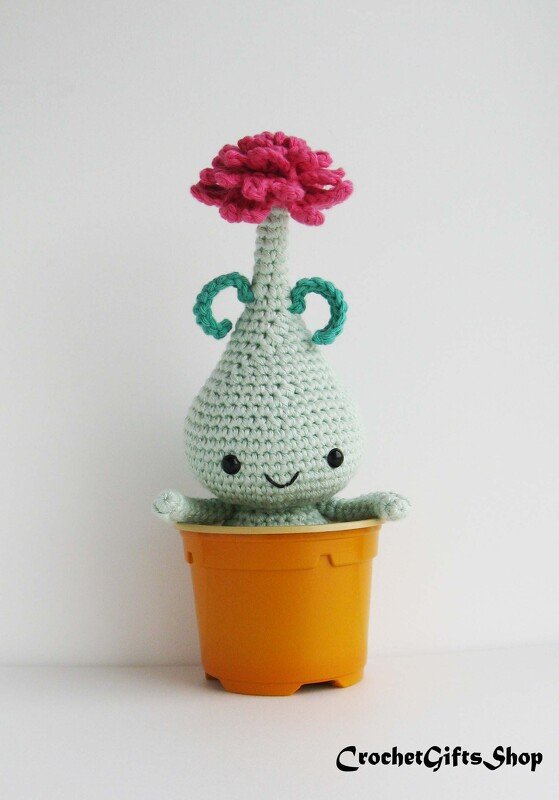 Amigurumi Flower Colchicum Bulb Doll Crochet pattern - Image 11