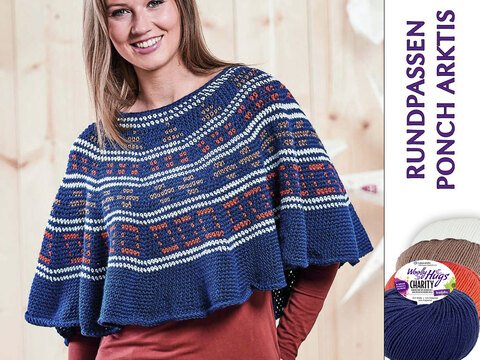 RUNDPASSEN-PONCHO ARKTIS