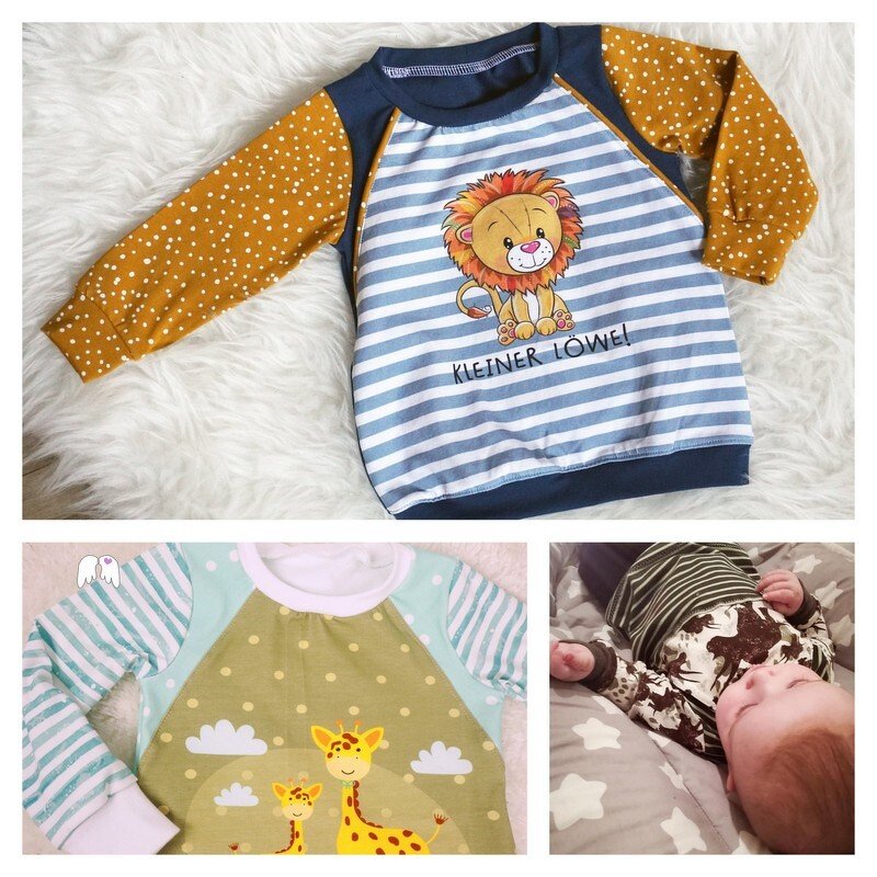 Babyshirt mini college boy Gr. 50-92