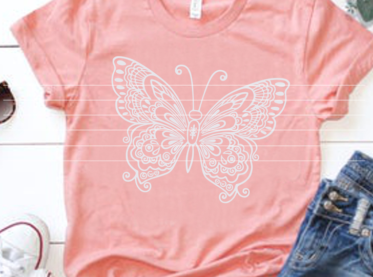 Schmetterling Plotterdatei SVG DXF FCM