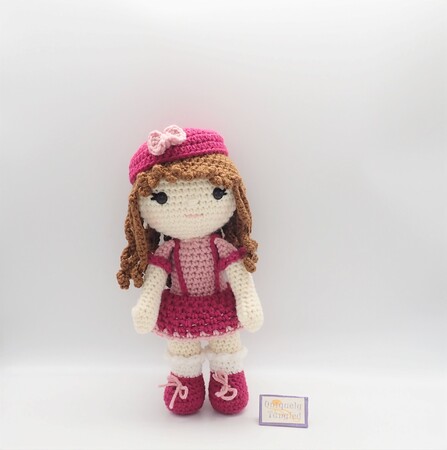 Arabella Doll- Amigurumi PDF- English