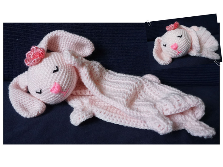 Häkelanleitung für Schnuffeltuch Luisa!