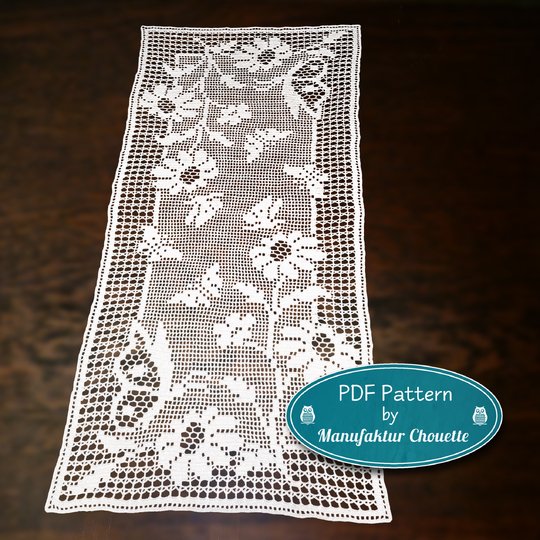 Tischläufer "Schmetterlinge" - Frühlingskollektion