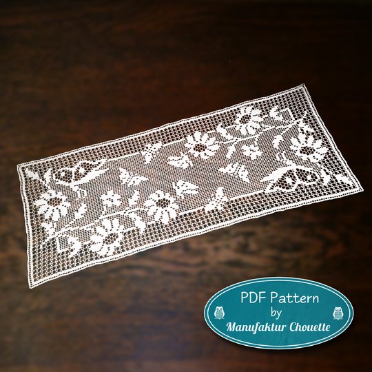 Tischläufer "Schmetterlinge" - Frühlingskollektion