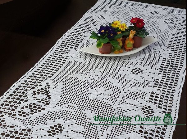 Tischläufer "Schmetterlinge" - Frühlingskollektion