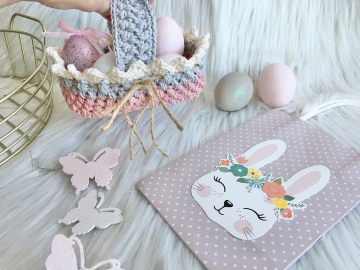 Osterkörbchen- Häkelanleitung von Wolldiamant