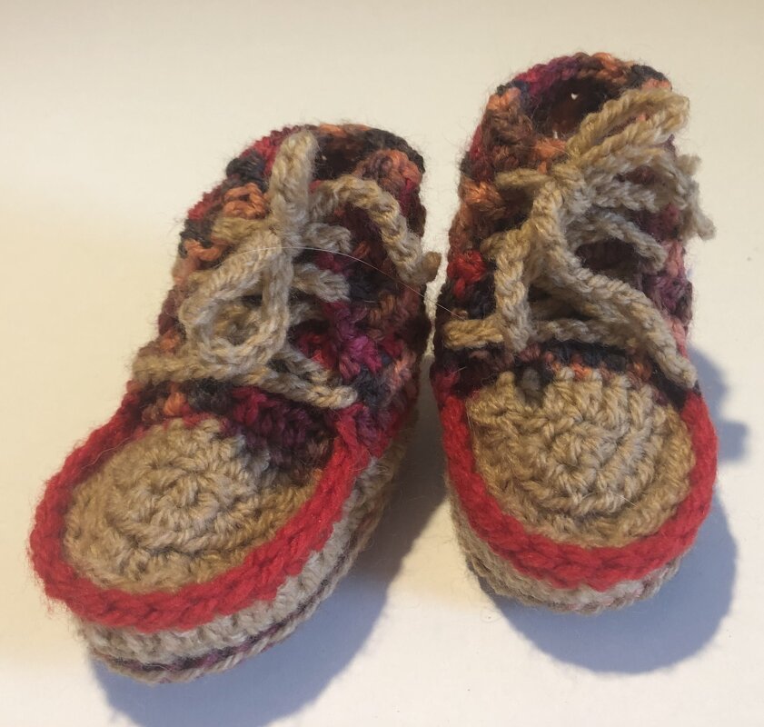 Babyschuhe Chiara - Häkelanleitung - Bild 2