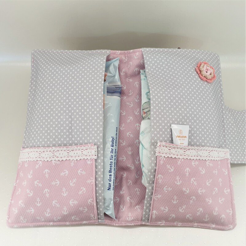 **Windeltasche XXL - Mermaid** Schnittmuster und Nähanleitung