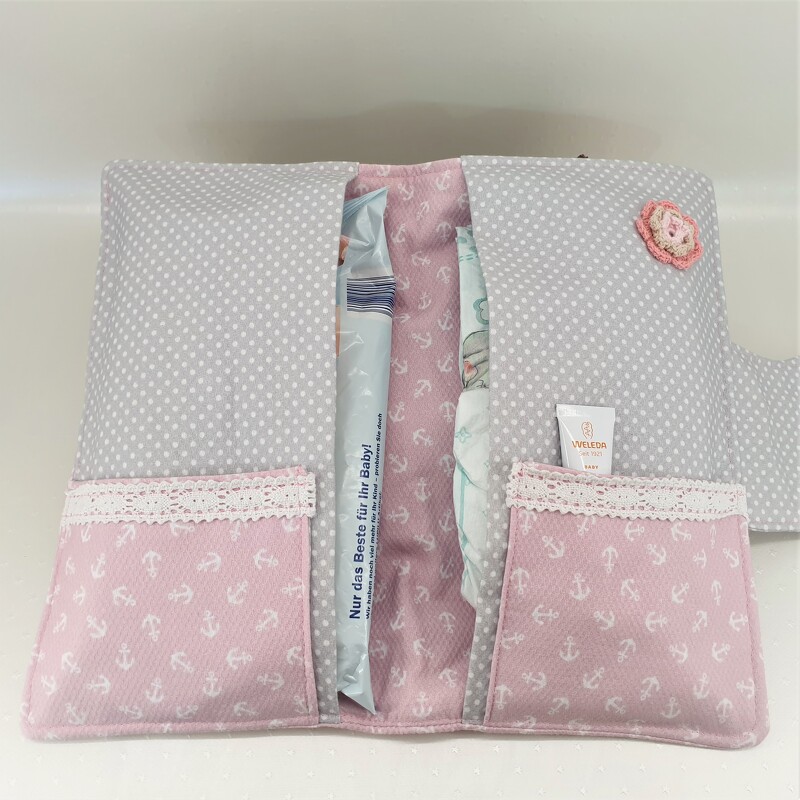 **Windeltasche XXL - Mermaid** Schnittmuster und Nähanleitung