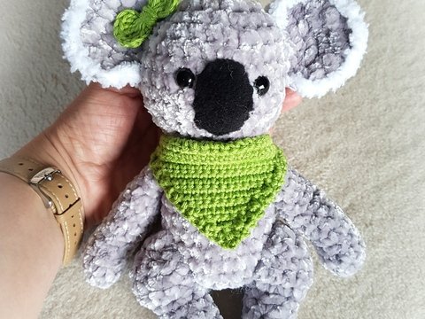 Häkelanleitung Koala Bär Kaly