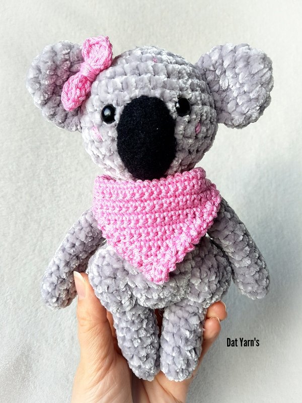 Häkelanleitung Koala Bär Kaly - Bild 5