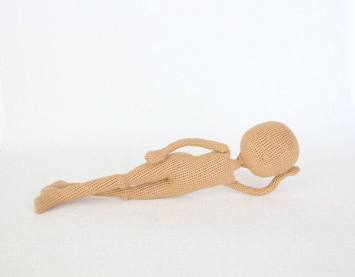 Basic Doll Body with moving head & arms