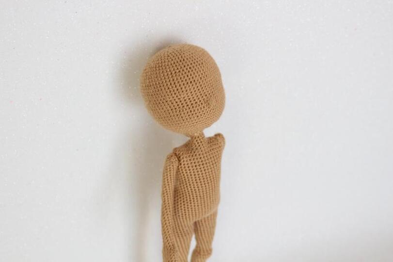 Basic Doll Body with moving head & arms