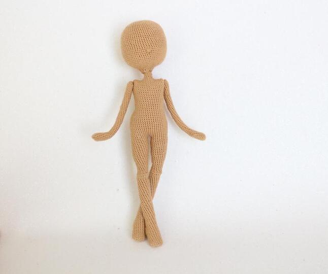 Basic Doll Body with moving head & arms