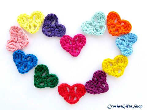 Häkelanleitung Herz 5