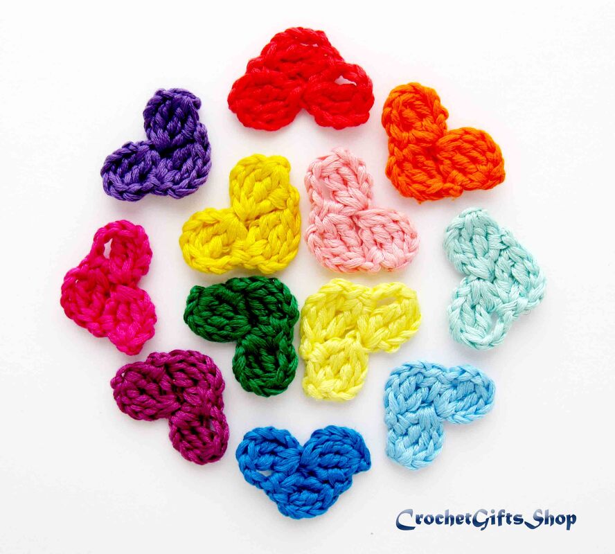 Häkelanleitung Herz 6