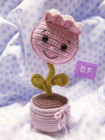 Häkelanleitung „ Petunia, die süße Valentinstag Botschaft“ von Fuchsgeschwister