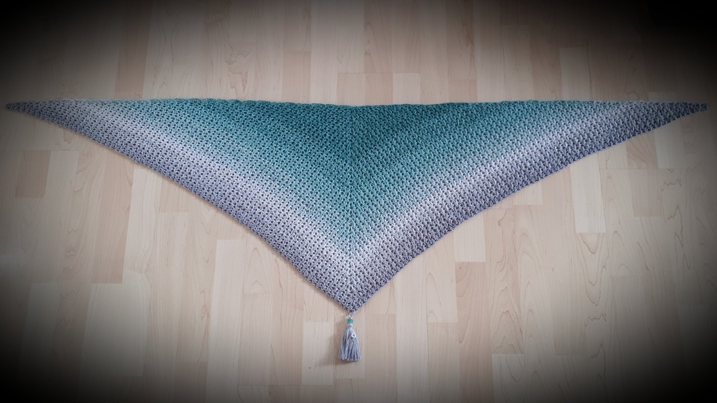 Uncle & Aunt / Häkelanleitung für Dreieckstuch & Schal - Bild 2