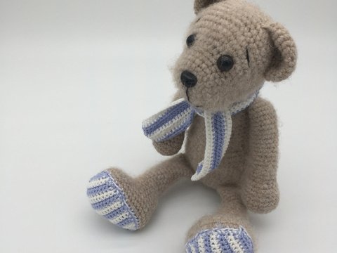 Häkelanleitung Teddy Bärnhard