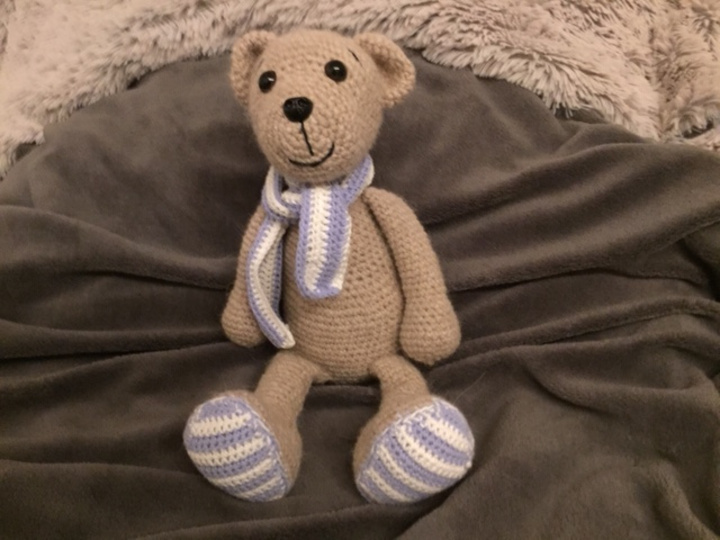 Häkelanleitung Teddy Bärnhard