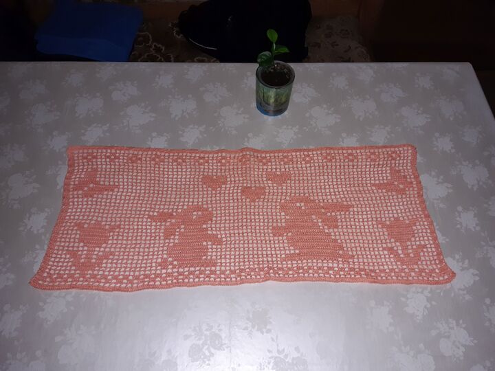 Tischläufer Hasenliebe