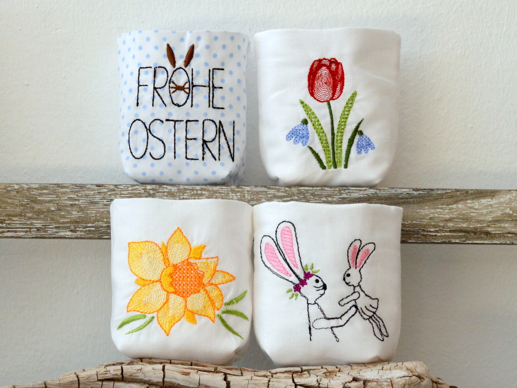 ITH Beutel Lichterbeutel Ostern 10x10cm