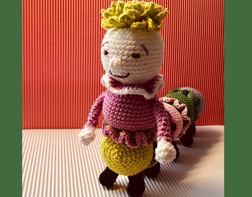 Häkelanleitung Hundertfüsser Joy