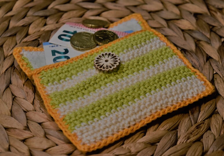 Häkelanleitung Geldbörse/Allzwecktasche