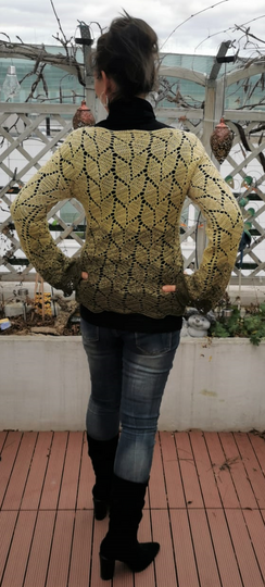 Häkelpulli "LEAVES" für alle Größen