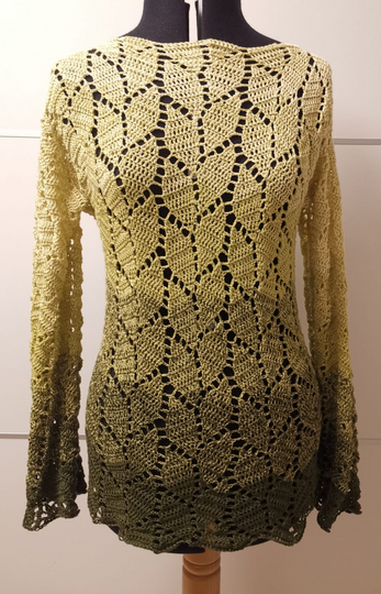 Häkelpulli "LEAVES" für alle Größen