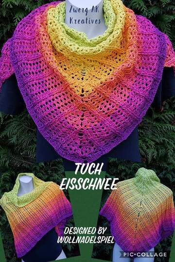 Tuch Eisschnee