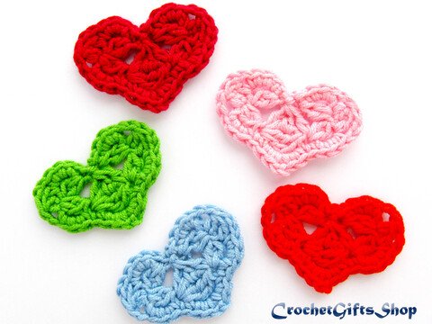 Häkelanleitung Herz 8