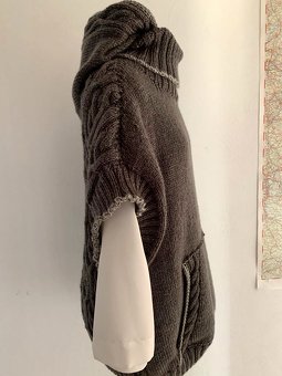 Mod. 038 - Hoodie / Pullunder mit Kapuze - Gr. 32/34 bis 52/54 - Bild 7