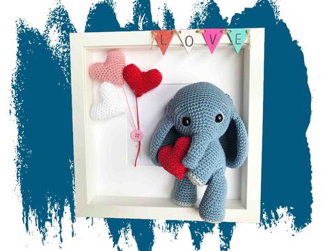 Baby Elefant - Kollektion mein kleiner bester Freund Häkelanleitung