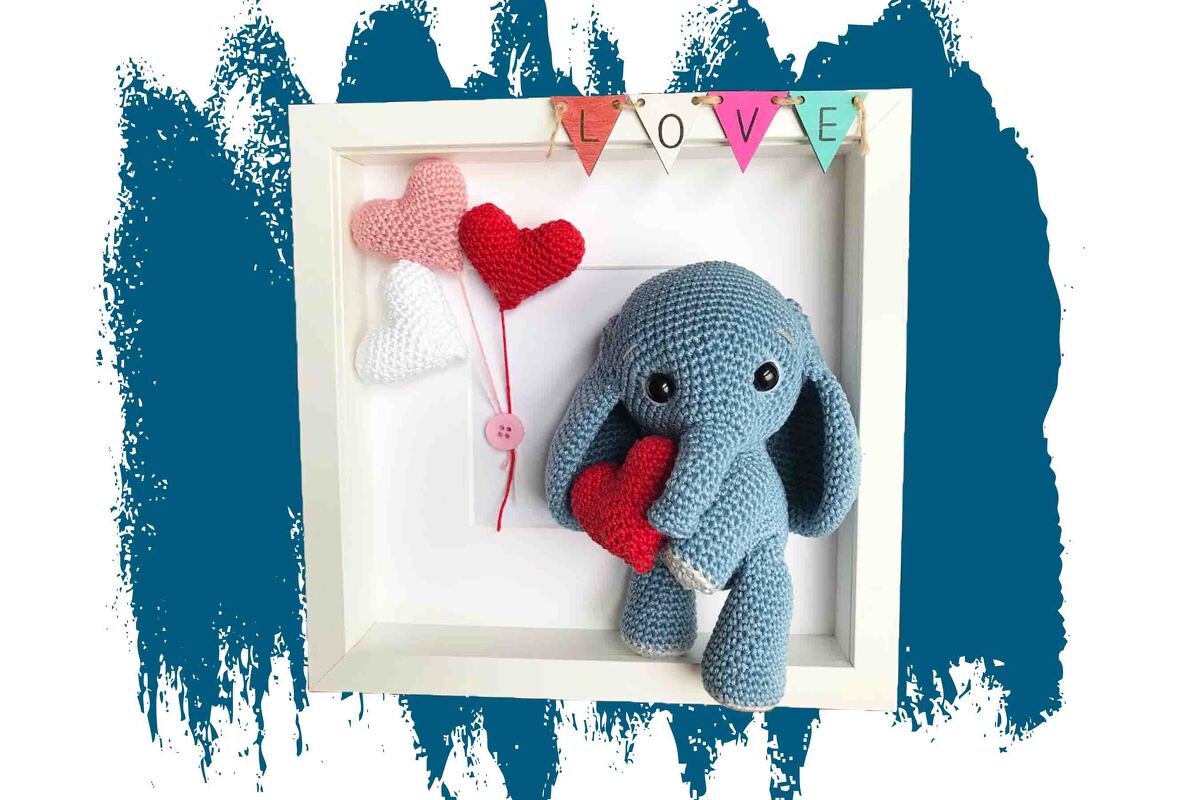 Baby Elefant - Kollektion mein kleiner bester Freund Häkelanleitung