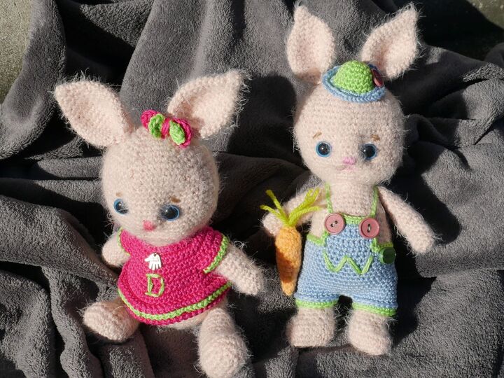 Anleitung Sparpaket Sweet Bunny & Hasenmädchen